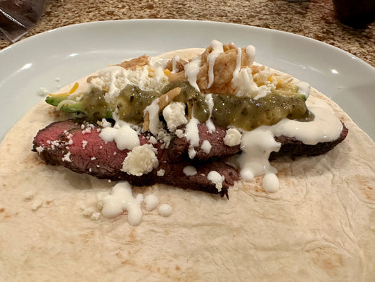 Venison Backstrap Tacos