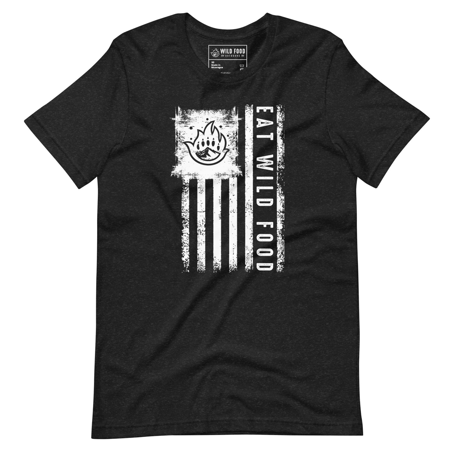 Unisex Eat Wild Food Flag Tee
