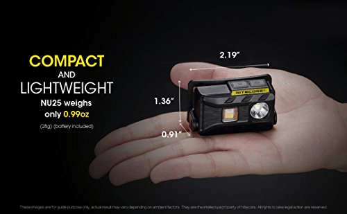 Nitecore NU25 360 LM Rechargeable Headlamp