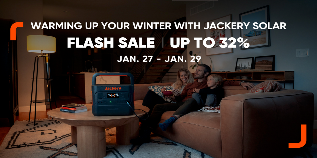 Jackery Flash Sale - Jan 27-29
