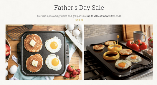 Lodge Cast Iron Father's Day Sale