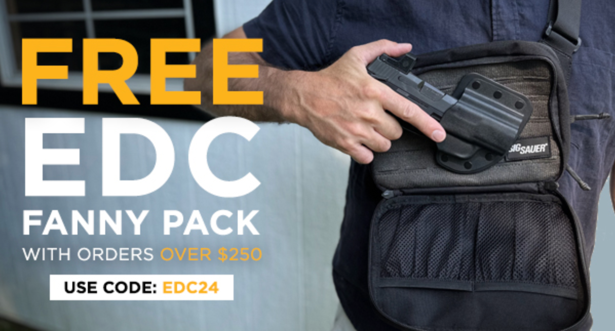 Sig Sauer Free EDC Fanny Pack – Wild Food Outdoors