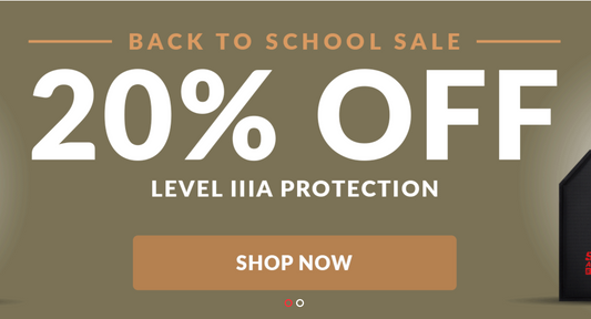 Spartan Armor Back to School Sale