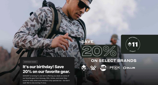 GoHunt Birthday Sale