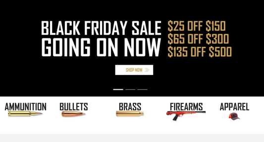 Nosler Black Friday Sale