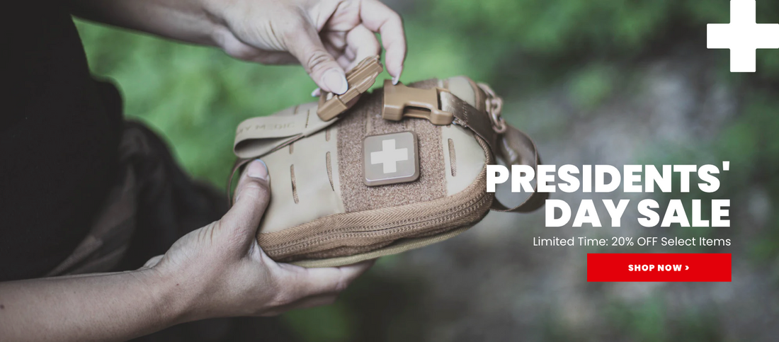 MyMedic President's Day Sale - 20% off select kits & med packs