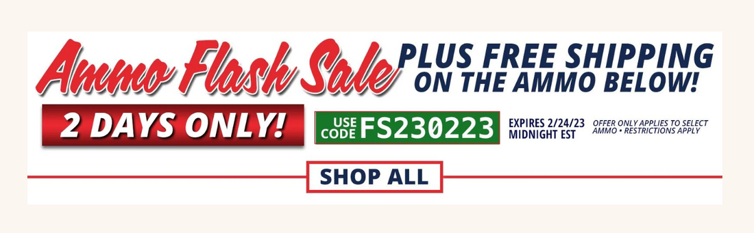 Natchez Shooting & Outdoors - Ammo Flash Sale + Free Shipping