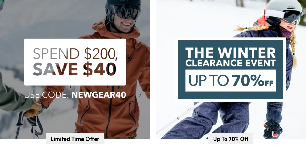 Steep&Cheap - 2 day sale + Winter Clearance