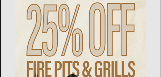 Barebones 25% off Grills Ends TODAY 1/26