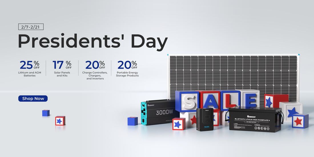 Renogy - President's Day Sale up to 25% off