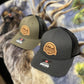 Chasing Roosevelts Outdoors Leather Patch Hat