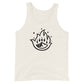 Unisex Black Logo Mark Tank Top