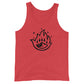 Unisex Black Logo Mark Tank Top